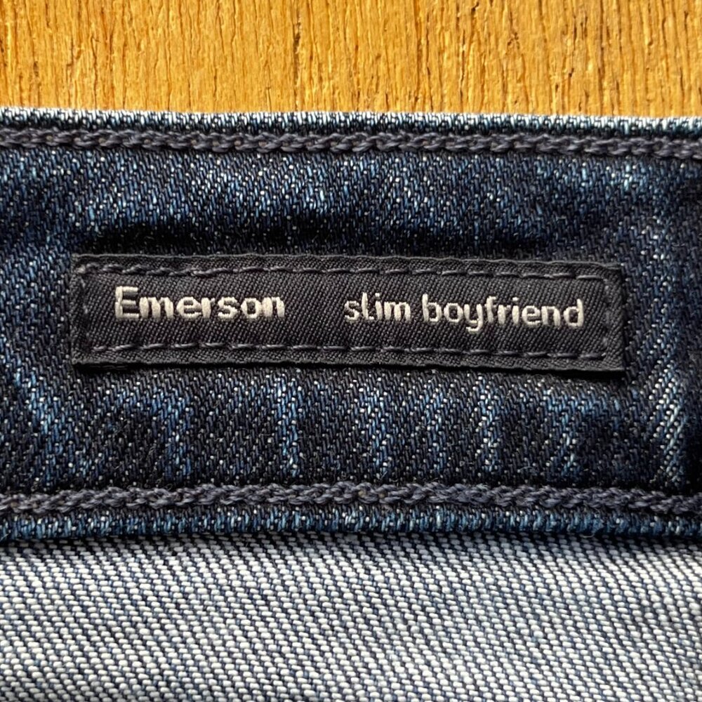 CITIZENS OF HUMANITY EMERSON SLIM BOYFRIEND BUTTON JEANS WOMEN’S sz 26 High Rise - Picture 8 of 14